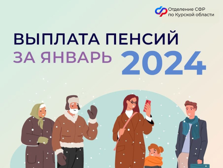 Пособия и пенсии в мае 2024 года: график выплат в Курской области.